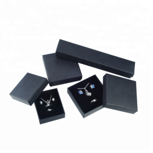 Wholesale Customized Package Cheap Paper Jewelry Box Lid Box