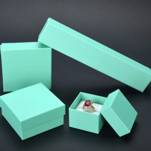 Wholesale Customized Package Cheap Paper Jewelry Box Lid Box