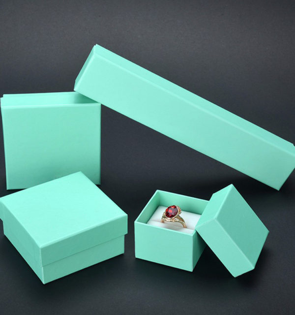 Wholesale Customized Package Cheap Paper Jewelry Box Lid Box