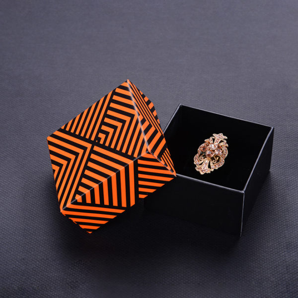 Wholesale Customized Package Cheap Paper Jewelry Box Lid Box