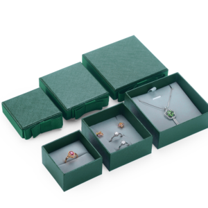 Wholesale Customized Package Cheap Paper Jewelry Box Ribbon Box