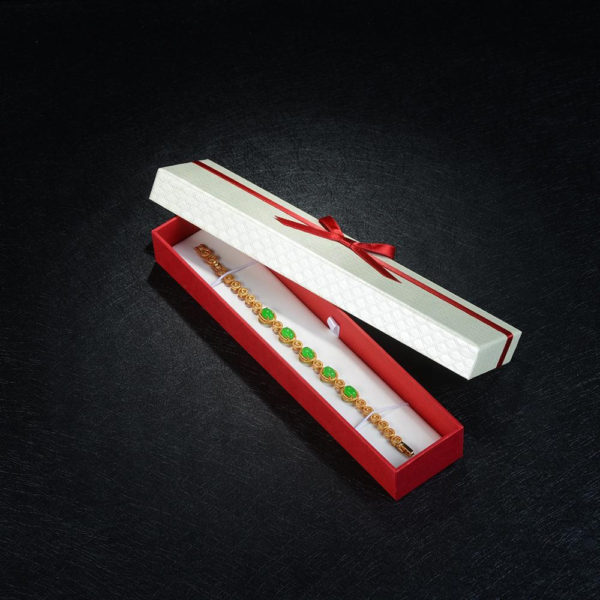 Wholesale Customized Package Cheap Paper Jewelry Box Ribbon Box