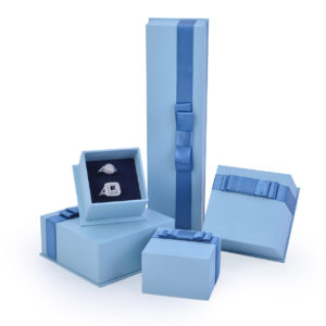 Wholesale Customized Package Cheap Paper Jewelry Box Ribbon Box