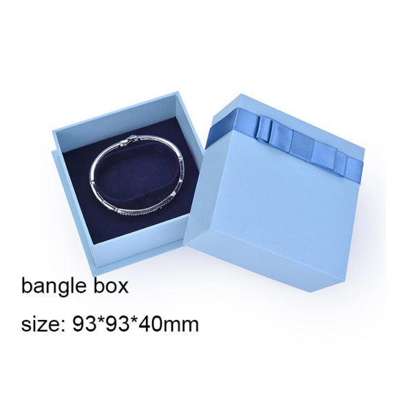 Wholesale Customized Package Cheap Paper Jewelry Box Ribbon Box