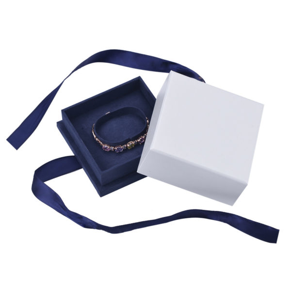 Wholesale Customized Package Cheap Paper Jewelry Box Ribbon Box