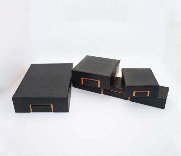 Wholesale Customized Package Jewelry Box Kraft Paper