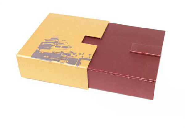 Wholesale Customized Package Jewelry Double Box Kraft Paper