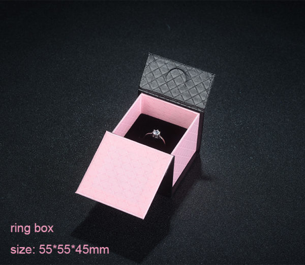 Wholesale Customized Package Printing Paper Jewelry Box Magnetic Closure Box