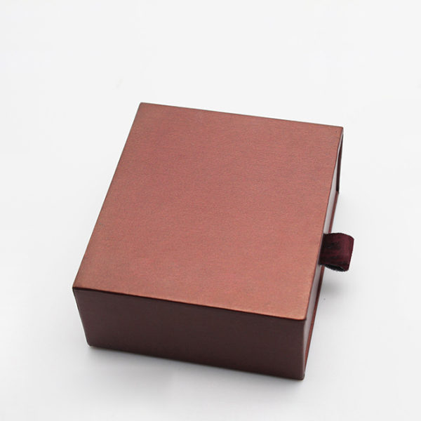 Wholesale Customized Package Jewelry Box Kraft Paper Gift Box Sliding Drawer Box