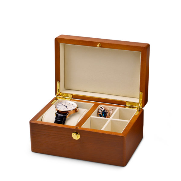 Wooden Lacquer Case Watch Box Jewelry Box