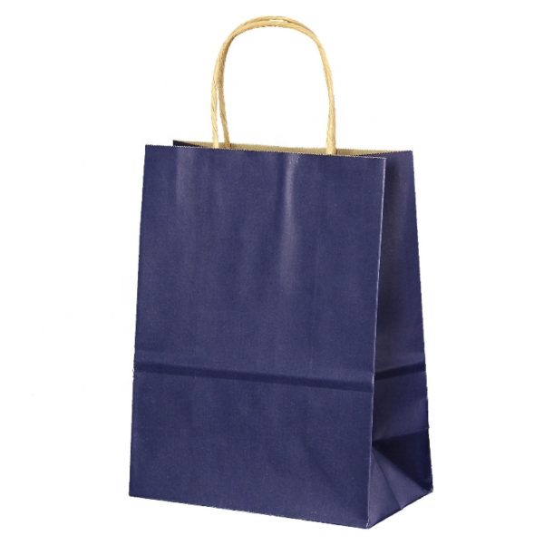 eco-friendly jewelry gift paper bag shopping kraft bag