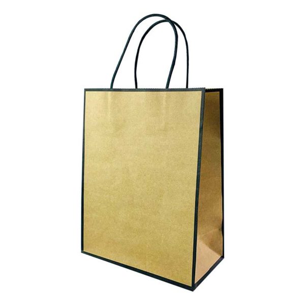 eco-friendly jewelry gift paper bag shopping cute kraft paper bag