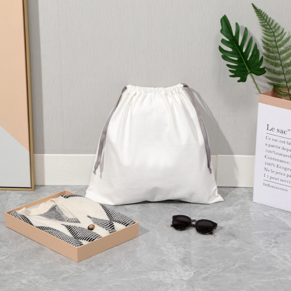 cotton dust bag dust pouch women bag cloth pouch drawstring bag