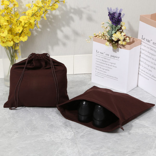 waxed rope dust bag dust pouch women bag cloth pouch belt bag