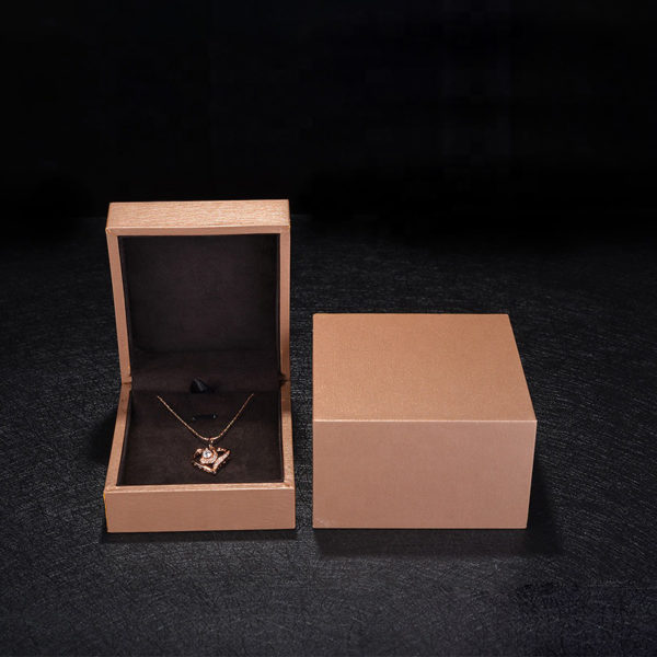 luxury fancy microfiber slid plastic jewelry box for ring bangle pendant bracelet necklace watch