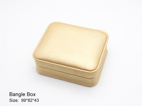 leather paper plastic bevel jewelry box for ring bangle pendant bracelet necklace