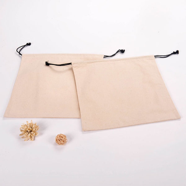 ribbon drawstring rope cottton string cloth calico jewelry pouch gift packaging