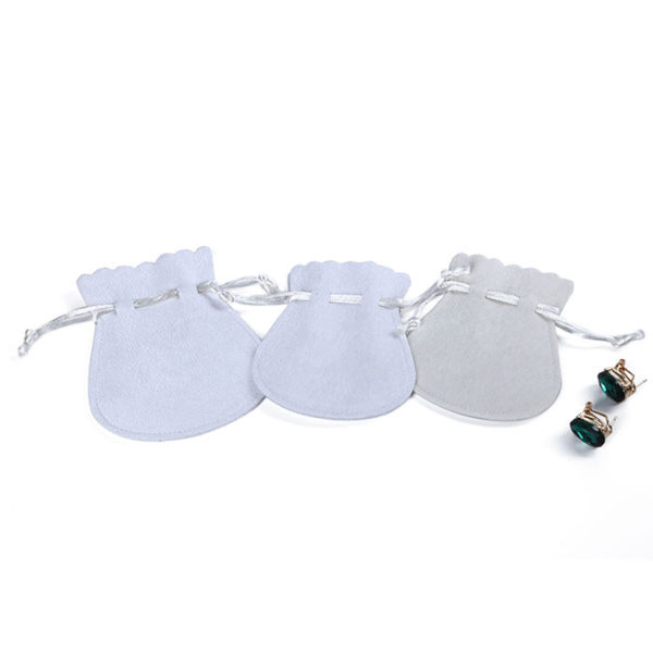 drawstring rope velvet jewelry pouch gift packaging